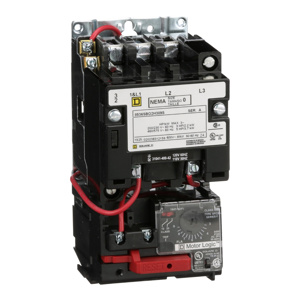 Square D 8536S NEMA Type S Non-reversing Motor Starters