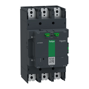 Square D Schneider Electric LC1G TeSys™ Series IEC Contactors 630 A 3 Pole 48 - 130 VAC/DC