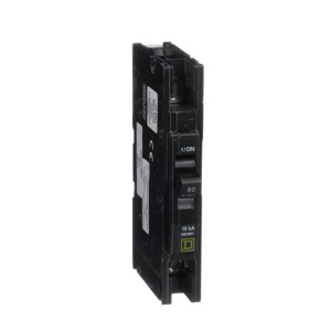 Square D QOU™ Unit Mount Miniature Circuit Breakers 80 A 120/240 VAC 10 kAIC 1 Pole