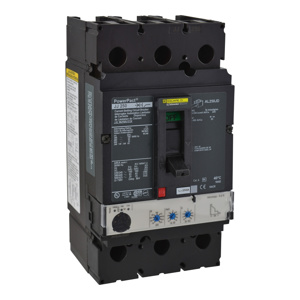 Square D PowerPact™ JJL Cable-in / Cable-out Molded Case Industrial Circuit Breakers 250 A 600 VAC 25 kAIC 3 Pole