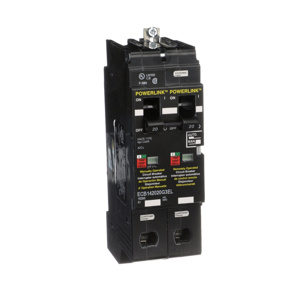 Square D Powerlink® ECB E Frame Molded Case Circuit Breakers 20 A 480Y/277 VAC 14 kAIC 1 Pole