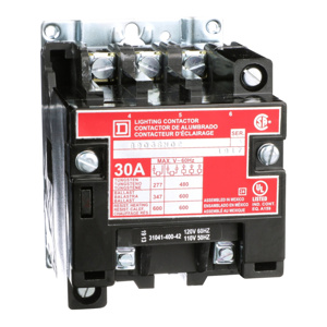 Square D 8903S Electrically Held Lighting Contactors