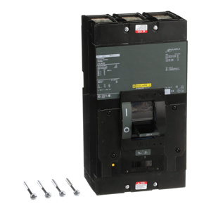 Square D I-Line™ LAL Cable-in/Cable-out Molded Case Industrial Circuit Breakers 200 A 600 VAC, 250 VDC 22 kAIC 3 Pole