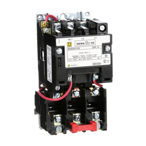 Square D 8536S NEMA Type S Non-reversing Motor Starters