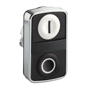 Schneider Electric Harmony™ ZB4BA Double-headed Flush Push Buttons