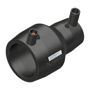 Plasson HDPE 4710 Electrofusion Reducing Couplings 1 CTS x 1/2 CTS Black