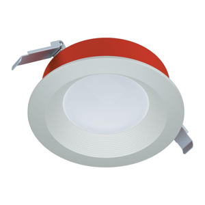 Cooper Lighting Solutions RLFR Recessed LED Downlights 120 V 13 W 6 in 2700/3000/3500/4000/5000 K Matte White Dimmable 1400 lm