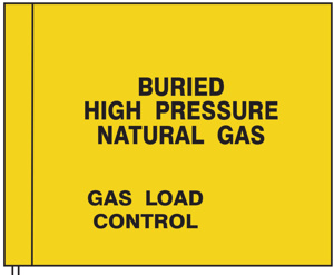 <em class="search-results-highlight">Blackburn</em> Contractor Marking Flags Black/Yellow Buried High Pressure Natural Gas  Gas Load Control Xcel Energy