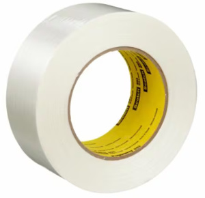 3M 893 Series Filament Tape "1.41 in x 60.14 yd" Transparent