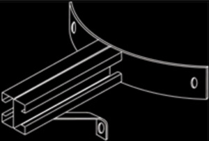 Morfab Riser Pole Brackets