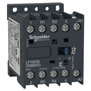 Schneider Electric TeSys™ K LP4K IEC Contactors 20 A 3 Pole 24 VDC
