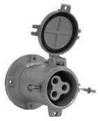 Appleton Emerson Powertite® ADR Pin and Sleeve Receptacles 200 A NEMA 3/3R/4/4X 4P4W