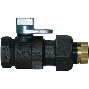 A.Y. McDonald L-wing Insulated Ball Valves