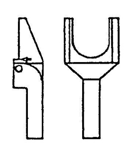 JM Eagle 200 Series Ratchet V-Tool Adapter Jaws