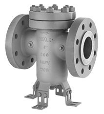 Keckley Company Carbon Steel Raised Faced Fabricated Simplex Basket Strainers
