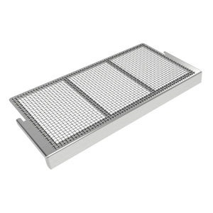 Filter Fan Shroud Type 4/4X Pest Screens, 13-inch Shroud, Brushed, Stainless 304