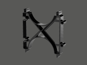 Cal Am Intermediate Conduit Spacers 4 x 2 in PVC Sch 40 & 80