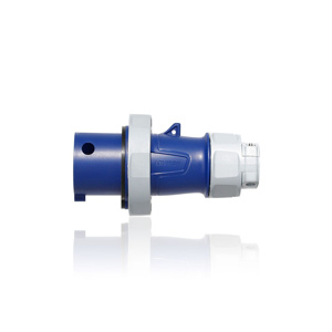 520P9WLEV 20A PIN/SLV PLUG BLU