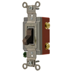 Hubbell Wiring SPST Toggle Light Switches