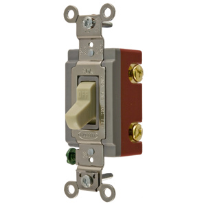 Hubbell Wiring SPST Toggle Light Switches