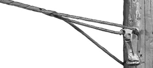 Preformed Line Products False Dead Ends 1/4 in 36 in Yellow