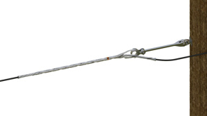 Preformed Line Products Dielectric Formed Wire Dead Ends 0.511 - 0.542 in 85 in Blue