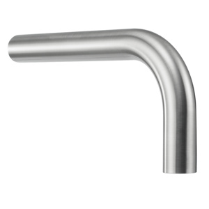 Syspend Sanitary HMI L-Shaped Tube, 1000x500mm, Brushed, SS304