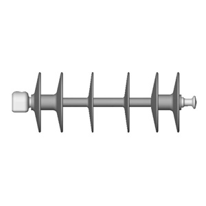 Maclean Power Polymer Bell Suspension Insulators Ball, Socket 35 - 69 kV 4 Shed