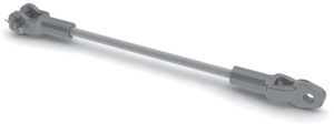 Aluma Form Fiberglass Guy Strain Insulators 16000 lbf Clevis, Thimble Eye 0 Roller 12 in