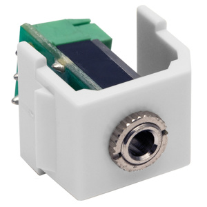 Hubbell Premise Stereo Jack Keystone Connectors