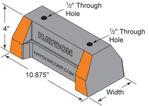 Haydon Pyramid Rooftop Supports 5 in 2500 <em class="search-results-highlight">lb</em>