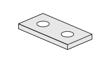 Gregory Industries Strut Channel Splice Plates