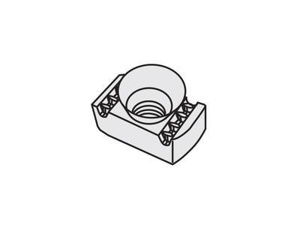 Gregory Industries Strut Nuts 1/4 in Cone Nut
