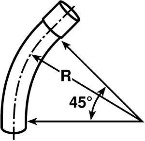 Prime Conduit 45 Degree Plain End Elbows 2 in PVC Sch 40