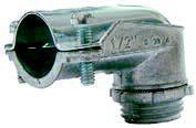 Teddico AC / BX / MC / Flexible Squeeze Connectors 1/2 in 90 deg Squeeze