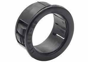 American Fittings Push-in Knockout Bushings 1 in Nylon Black