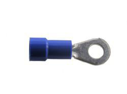 Selecta Products ST Series Insulated Ring Terminals 16 - 14 AWG #8 Blue Selecta Products ST Series Insulated Ring Terminals 16 - 14 AWG #8 Blue