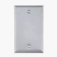 Teddico Weatherproof Outlet Box Covers Blank 1 Gang Gray
