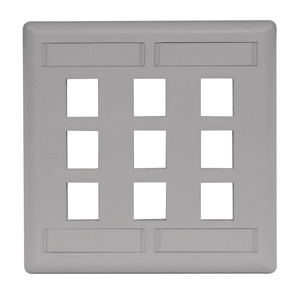 Hubbell Premise Standard Multimedia Faceplates