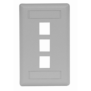 Hubbell Premise Standard Multimedia Faceplates