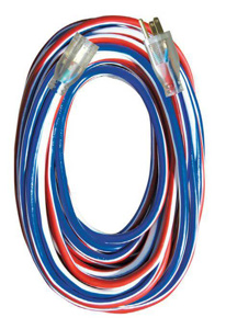 Lighted SJTW Extension Cords