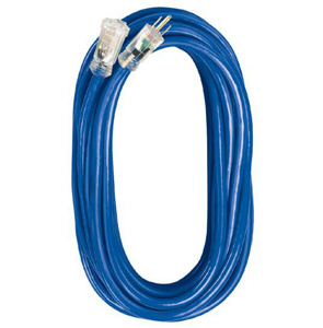 Lighted SJTW Extension Cords