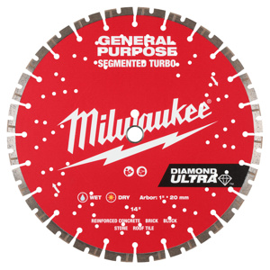 Milwaukee DIAMOND ULTRA™ Segmented Blades 14 in 1 Piece