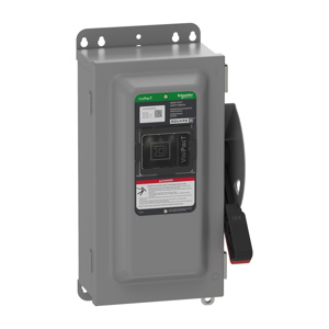 Square D Heavy Duty Fused Disconnects 60 A NEMA 12 240 VAC