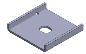 CRP-44 PLT XARM FBRGLS 4X3.8IN REINFORC
