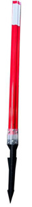 604-C RED 48IN GRD MT FLEXSTAKE