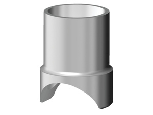 Central Plastics HDPE 4710 Butt Fusion Round Base Branch Saddles 4 IPS SDR 9.3