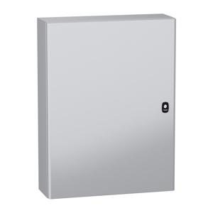 Square D Wall Mount Hinged Weatherproof Enclosures 800 x 600 x 200 mm Without Knockouts Gray NEMA 4X/13