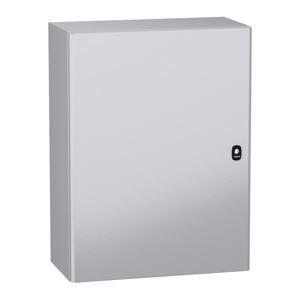 Square D Wall Mount Hinged Weatherproof Enclosures 800 x 600 x 300 mm Without Knockouts Gray NEMA 4X/13