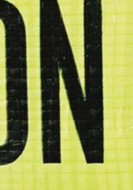 Harrison Barricade Tape Yellow 3 in x 300 ft Caution
